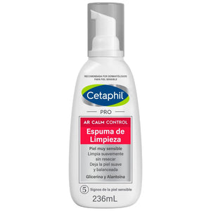 Cetaphil PRO AR Calm Control Espuma Limpiadora 236ml.