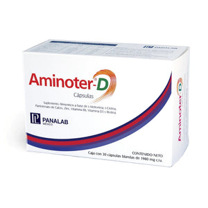 Aminoter Suplemento Alimenticio 30 Capsulas
