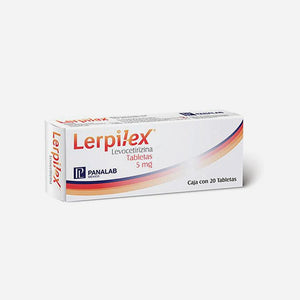 Lerpilex Levocetirizina 5mg 20 Tabletas